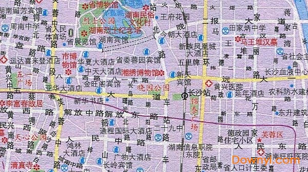 长沙市最新高清地图，星城新面貌探索